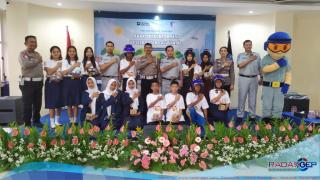Polda Sumut Gandeng Pelajar Jadi Duta Tertib Lalu Lintas di Operasi Patuh Toba 2025